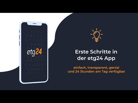 Vorschau: Erste Schritte mit etg24